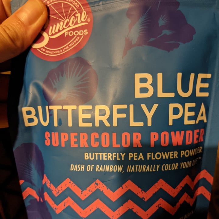 photo of Suncore foods Blue Butterfly Pea Supercolor Powder shared by @capturedbybrooke on  02 Nov 2021 - review