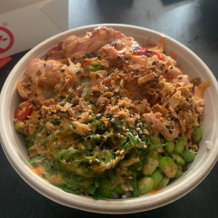 photo of KauKau Poke Tofu Poke Bowl shared by @beckyallott on  05 Jun 2022 - review