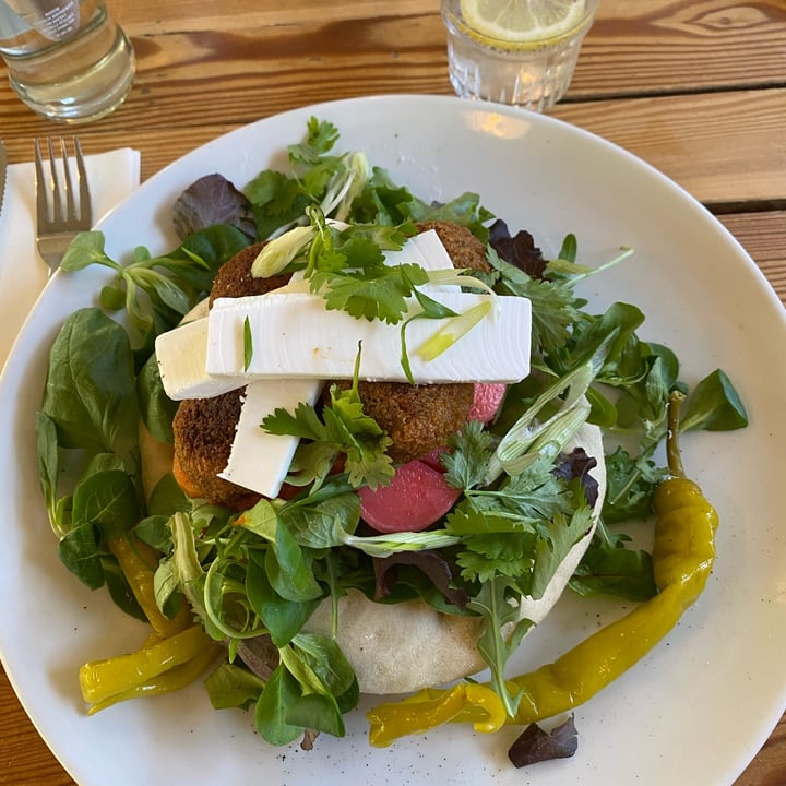 photo of De Brandweerkantine Vegan falafel shared by @giadalett on  19 May 2022 - review