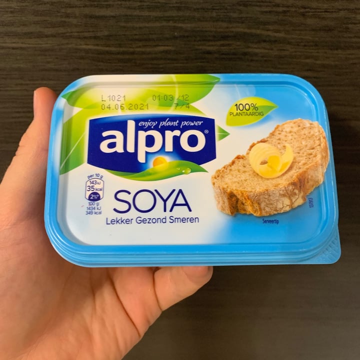 photo of Alpro Soya butter shared by @green-sushi-mt on  16 Feb 2021 - review