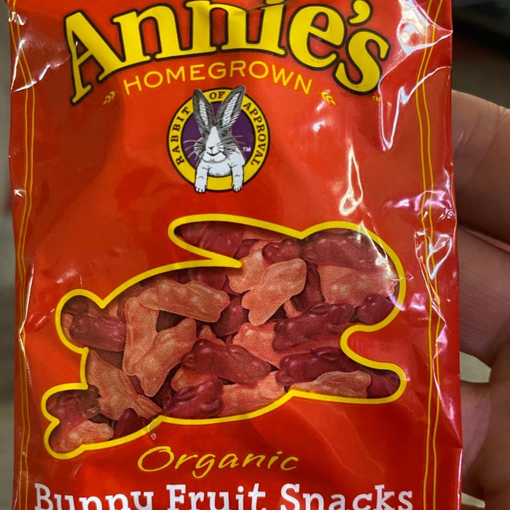 photo of Annie’s Annie’s fruit snacks shared by @plantbasedlife123 on  11 Oct 2020 - review