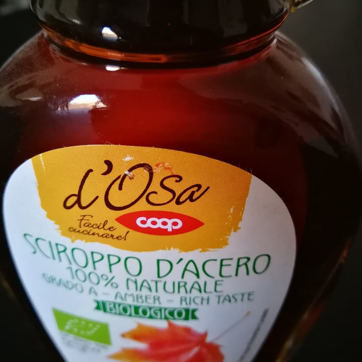 photo of Coop Sciroppo d'acero biologico shared by @yakora on  27 Oct 2021 - review