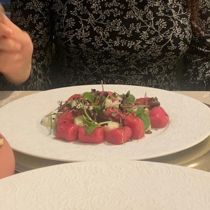 photo of Linfa Milano - Eat Different Gnocchetti dello chef al rosa di barbabietola shared by @marinanicolaev on  30 Nov 2021 - review