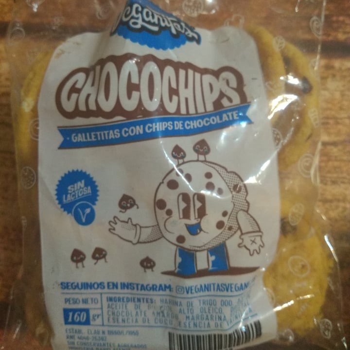 photo of Veganitas Galletita de Chocochips shared by @pinkflawer on  14 Apr 2022 - review