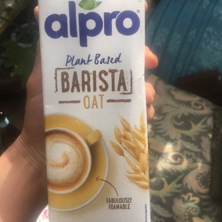 photo of Alpro Barista Oat Milk shared by @vegemax on  25 Sep 2021 - review