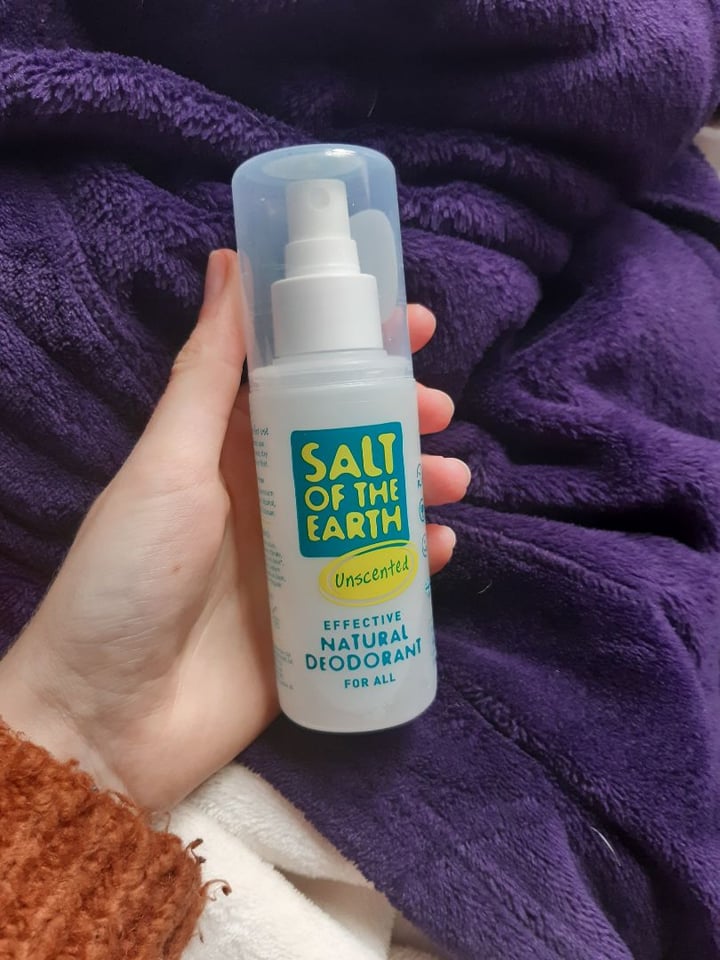 photo of Salt of the Earth Unscented Natural Deodorant Spray shared by @flobadob on  17 Mar 2020 - review