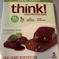 Think plant based protein bars
