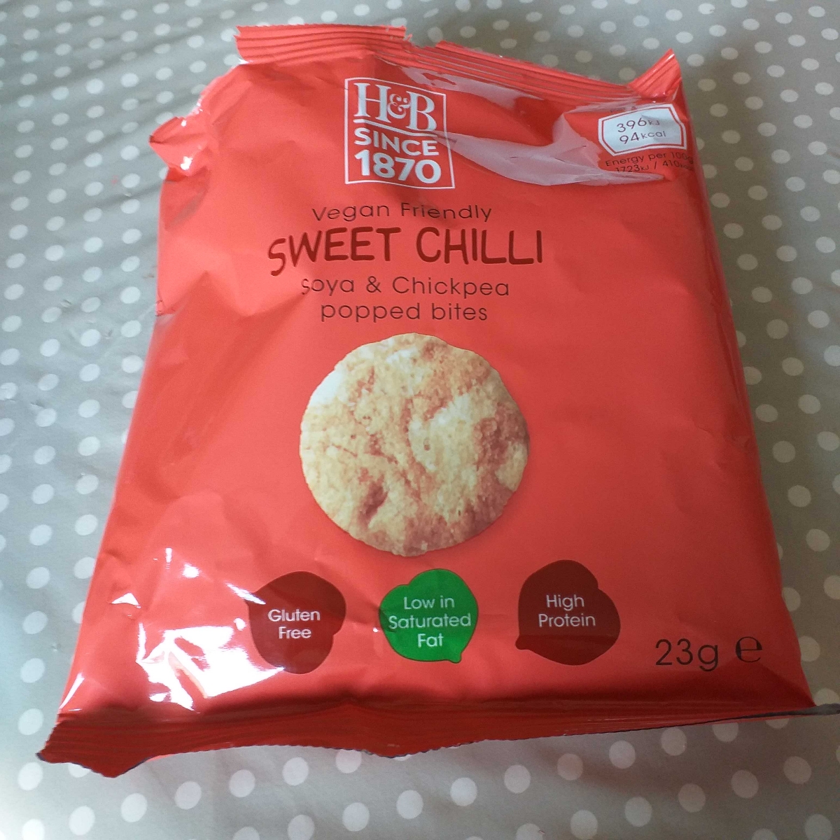 Holland & Barrett Sweet Chilli Soya & Chickpea Popped Bites Reviews