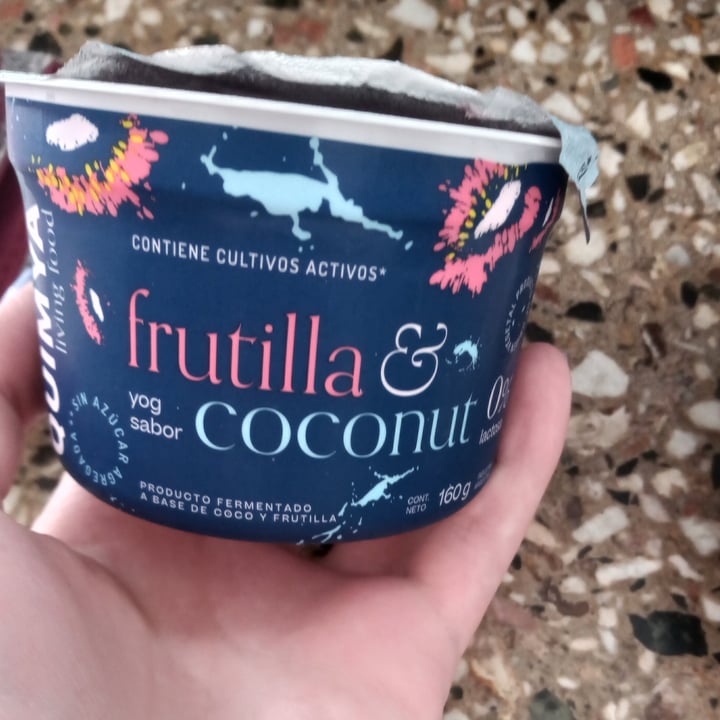 photo of Quimya Yogur de frutilla y coconut shared by @ludbmila on  17 Oct 2021 - review