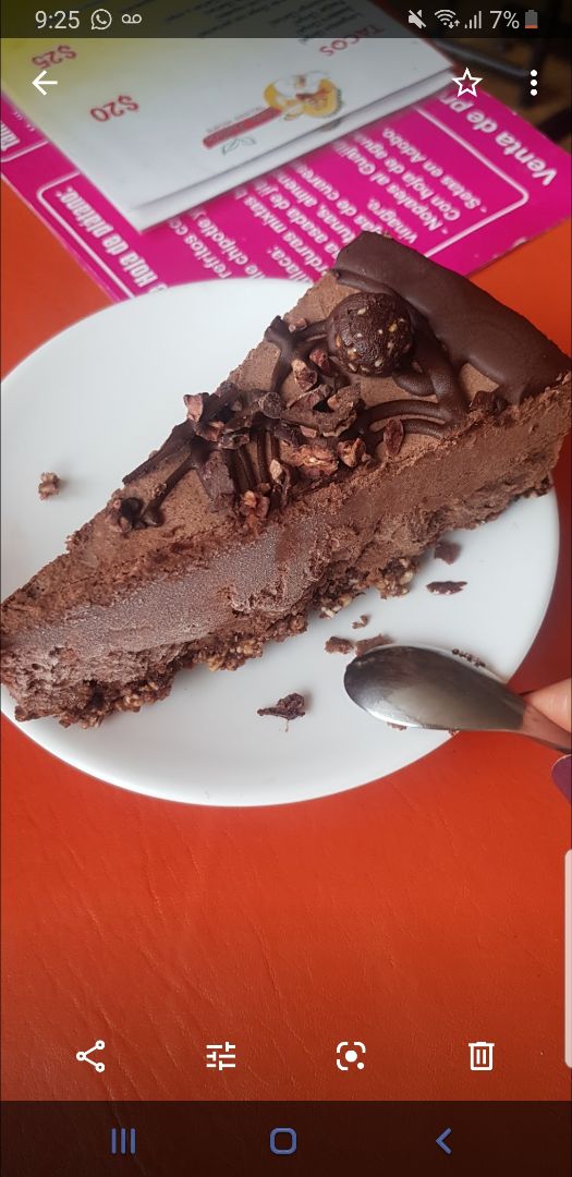 photo of Don Andrés Vegan Food & Coffee Cheescake Crudivegano shared by @virigf on  16 Mar 2020 - review