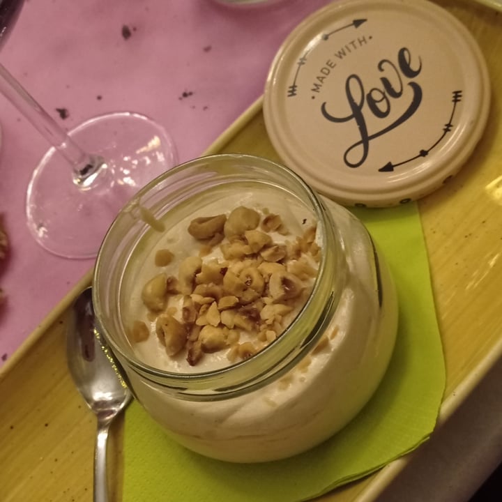 photo of L'OV Osteria Vegetariana Mousse Al Caramello Salato E Nocciole shared by @patriziabarbieri on  06 May 2022 - review