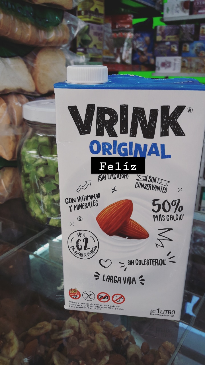 photo of Vrink Vrink Original de Almendra shared by @sirensveg on  05 Dec 2019 - review