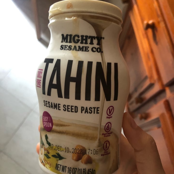 photo of Mighty Sesame Co. Tahini Sesame seed paste shared by @saraspizzichino on  14 Apr 2022 - review