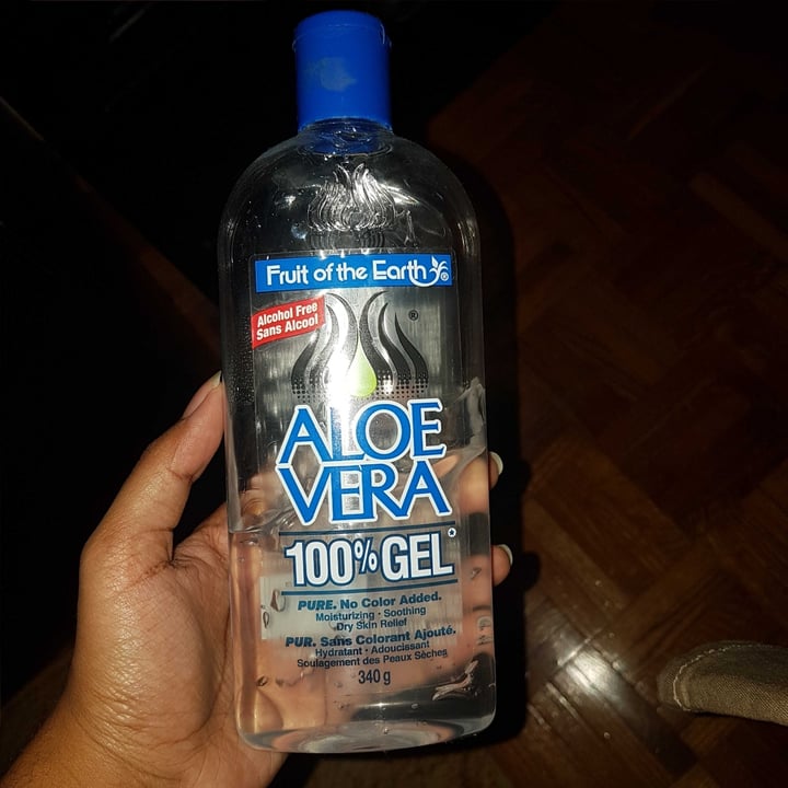 photo of Fruit of the earth Aloe vera gel shared by @zeefm on  03 May 2020 - review