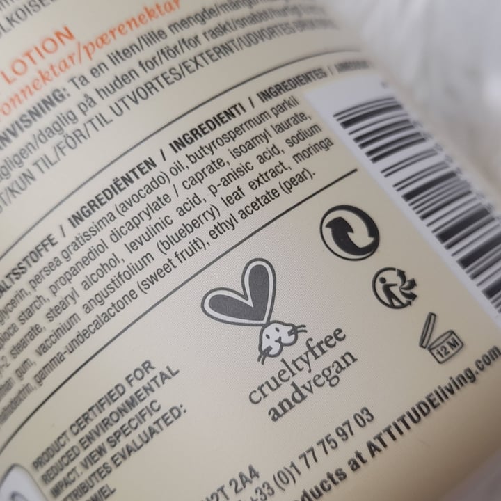 photo of ATTITUDE Body Lotion shared by @angela78 on  05 Feb 2021 - review