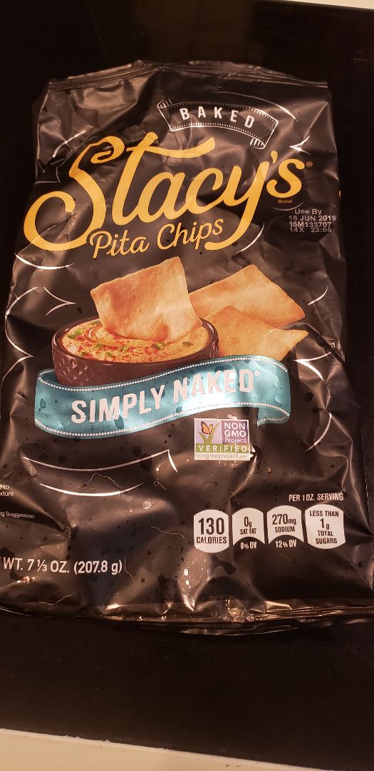photo of Stacy's Simply Naked Pita Chips shared by @ambularfortheanimals on  05 Jul 2019 - review