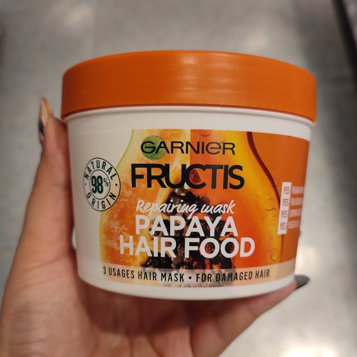 photo of Garnier Hair Food Papaya shared by @flouredfingers on  12 Jul 2021 - review