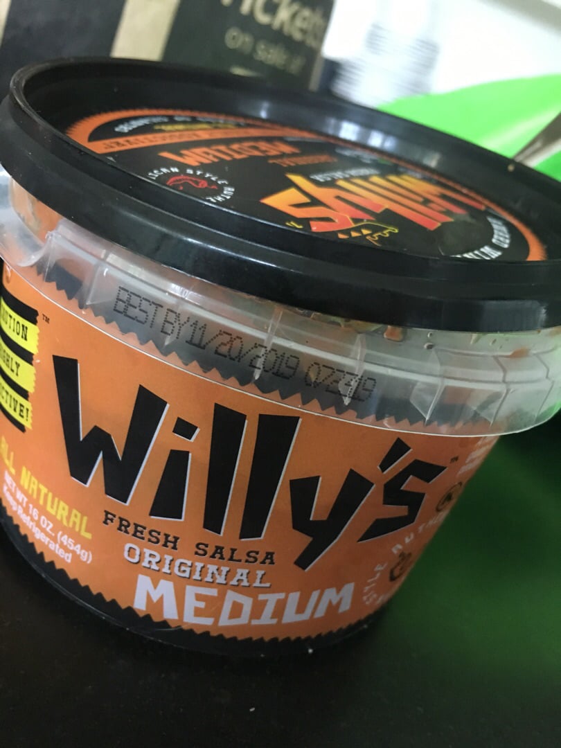 Willy’s Fresh Salsa Willy’s Fresh Salsa Original Medium Reviews