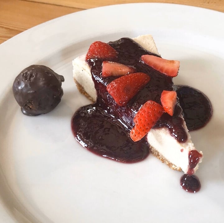 photo of Camel Rock Restaurant Vegan Vanilla Cheesecake shared by @capetownvegan on  16 Mar 2020 - review