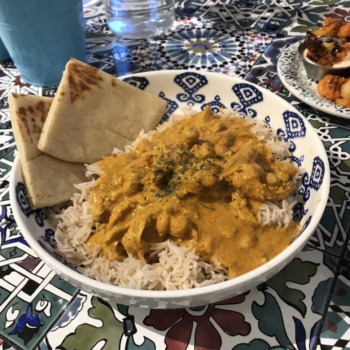 review photo of Dar Nabati Vegan and Organic Cafe Saucy butter chicpeas shared by @saragob123 on 08 Apr 2020 - review