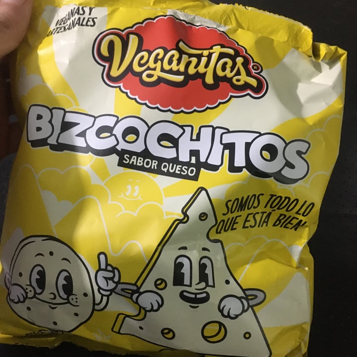 photo of Veganitas Bizcochitos sabor Queso shared by @camiivegan on  13 Aug 2022 - review