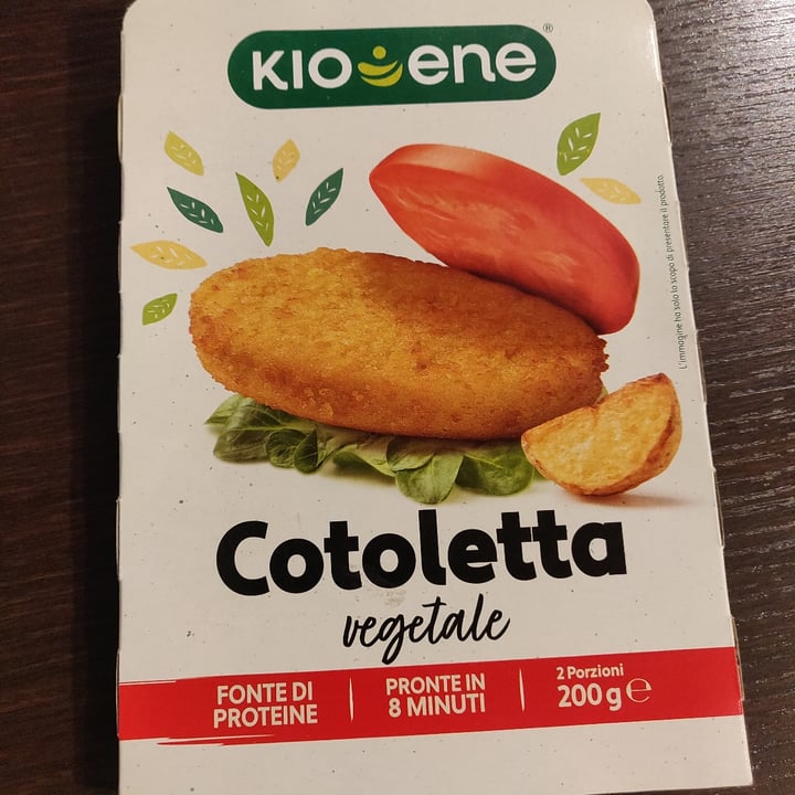 photo of Kioene Cotoletta vegetale shared by @melissa30 on  13 Jun 2022 - review