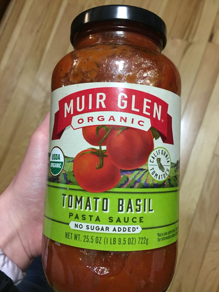 photo of Muir Glen Organic Tomato Basil Pasta Sauce shared by @rachel0211 on  28 May 2019 - review