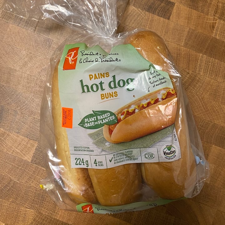 photo of President's Choice Hot Dog Buns shared by @kturcotte on  06 Jun 2021 - review