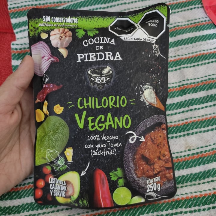 photo of Cocina de piedra Chilorio vegano shared by @lishgrinn on  22 Dec 2021 - review