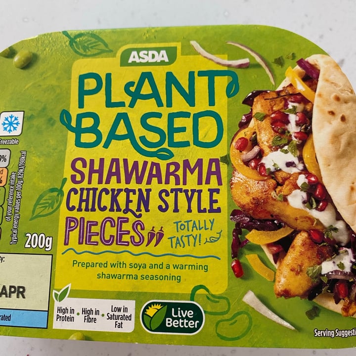 photo of ASDA Shawarma Chicken Type Pieces shared by @abbierose on  03 May 2021 - review