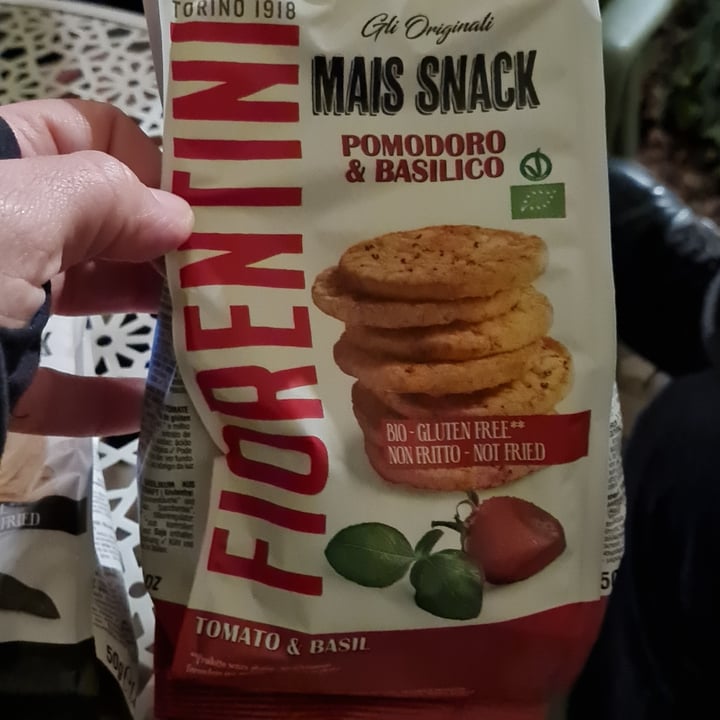 photo of Fiorentini Mais snack pomoro & basilico shared by @brunopoli on  21 Dec 2021 - review