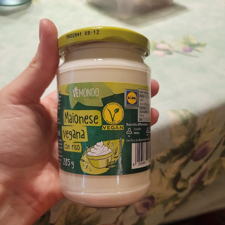 review photo of Vemondo Maionese Vegana con Riso shared by @raccoonlavi on 30 Jul 2022 - review