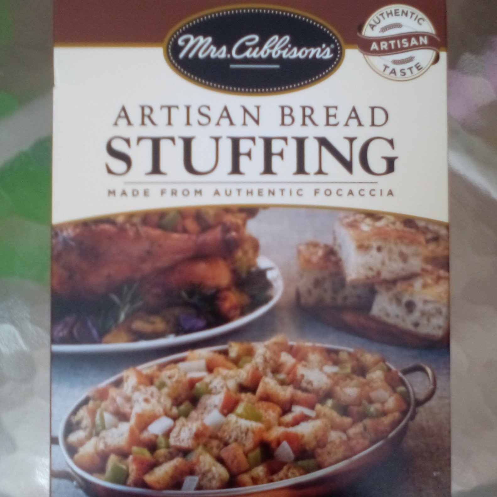 Artisan Bread Stuffing from Mrs. Cubbison's - Vegan Product Reviews