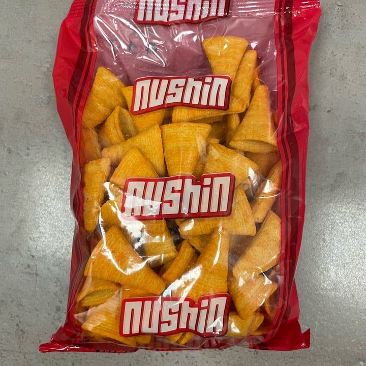 photo of Nushin Mais chips shared by @vegangierschlund on  06 Oct 2021 - review