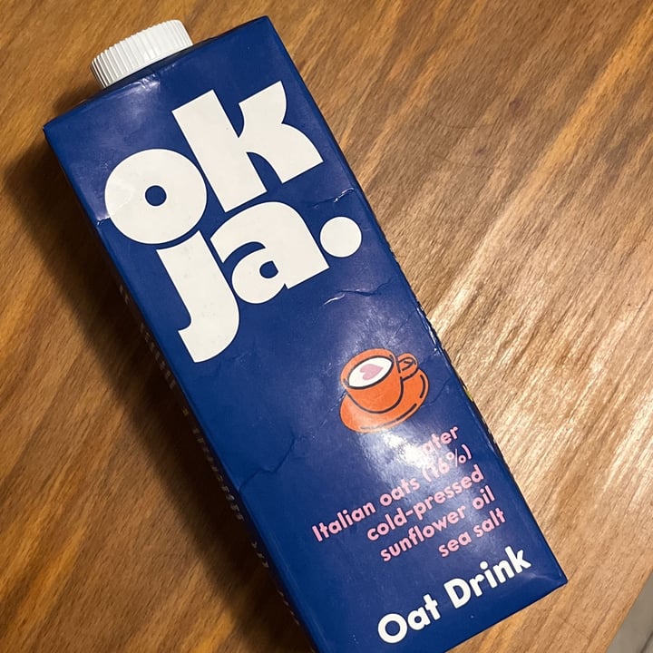 photo of okja Oat Drink shared by @leeanneeatsvegan on  19 Aug 2022 - review