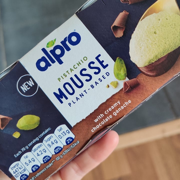 photo of Alpro Pistachio Mousse shared by @nylalt on  16 Jun 2021 - review