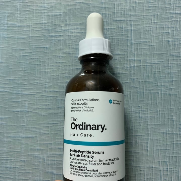 photo of The Ordinary Multi-peptide serum for hair density shared by @aleglass on  10 Dec 2020 - review