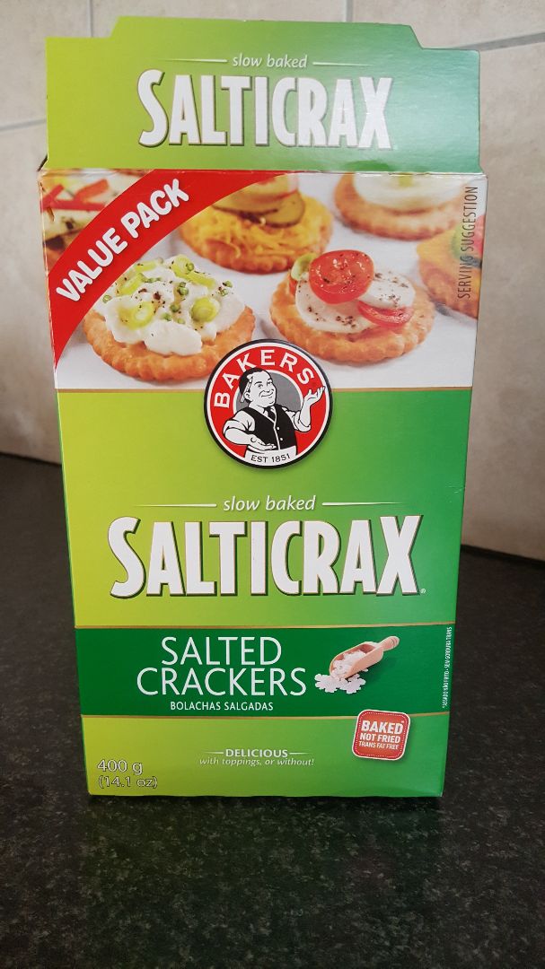 photo of Bakers Salticrax Salted Crackers shared by @chloekingdom on  08 Aug 2019 - review