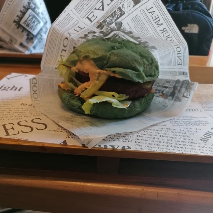 review photo of London Brothers Beetroot Burger shared by @rebekapop on 13 May 2021 - review