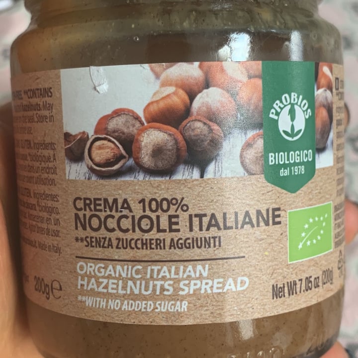 photo of La Via Del Grano  Crema 100% nocciole shared by @serenacos on  15 Apr 2022 - review