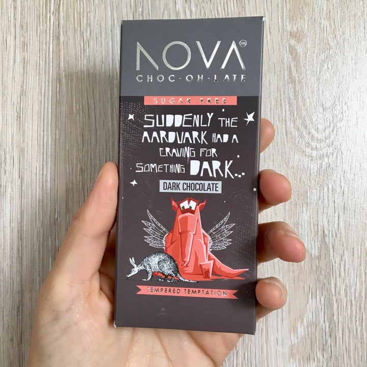 photo of NOVA The Original Aardvark Dark Chocolate shared by @taz on  14 Apr 2021 - review