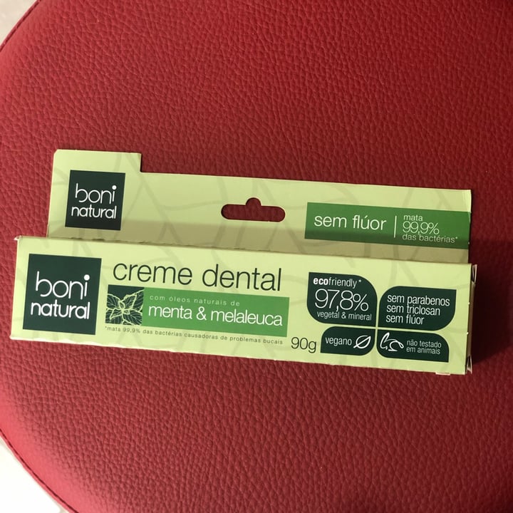 photo of Boni natural Creme dental shared by @valeriaj on  27 Jul 2021 - review
