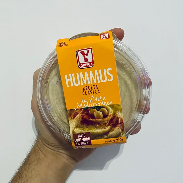 photo of Y Griega Hummus Receta Clásica 220g shared by @mikelpro on  24 Feb 2021 - review