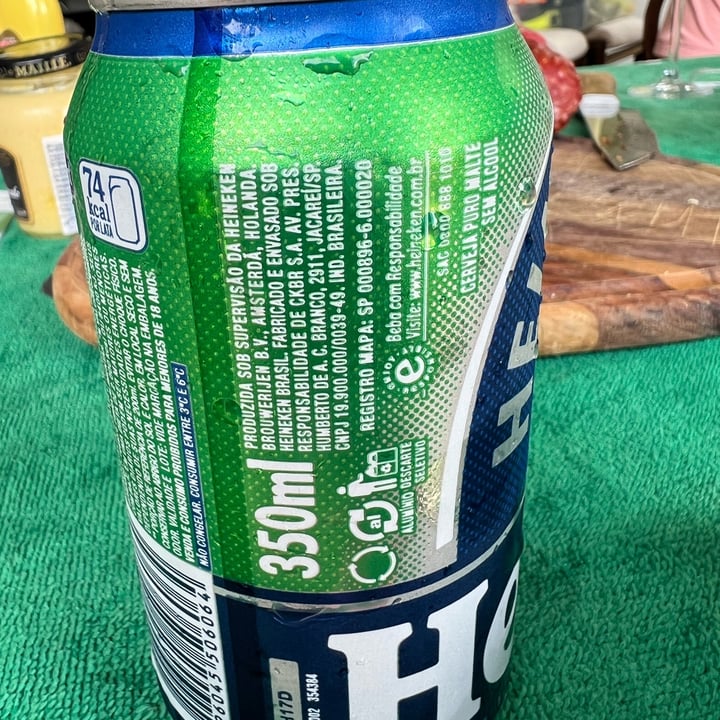 photo of Heineken Cerveza en lata sin alcohol shared by @georginamustafa on  28 Mar 2022 - review