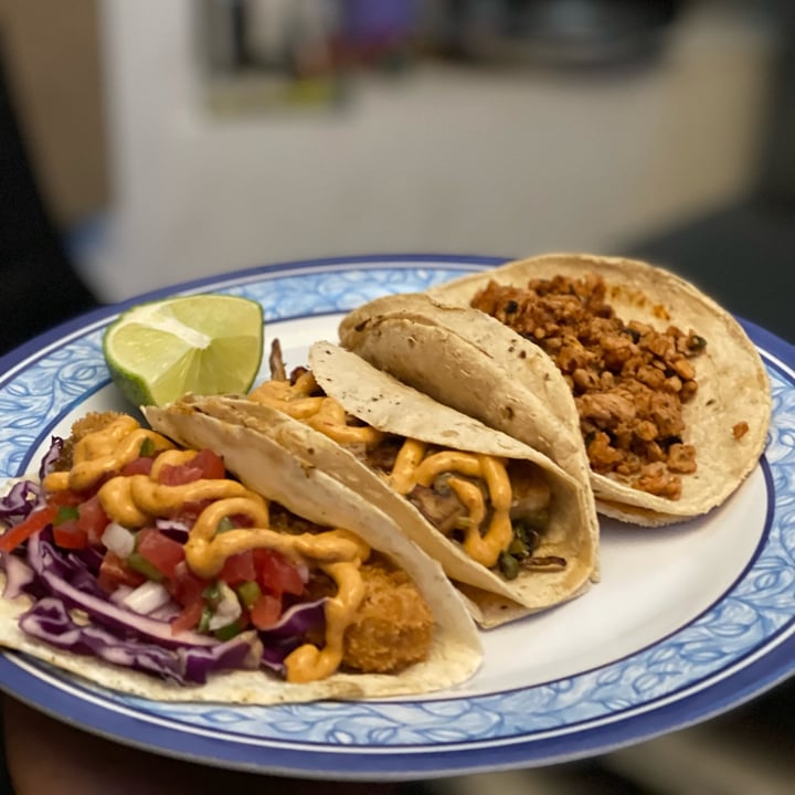 review photo of Aguachiles Veg taco gobernador, taco marlin jr y taco estilo baja shared by @jou269 on 22 Sep 2022 - review