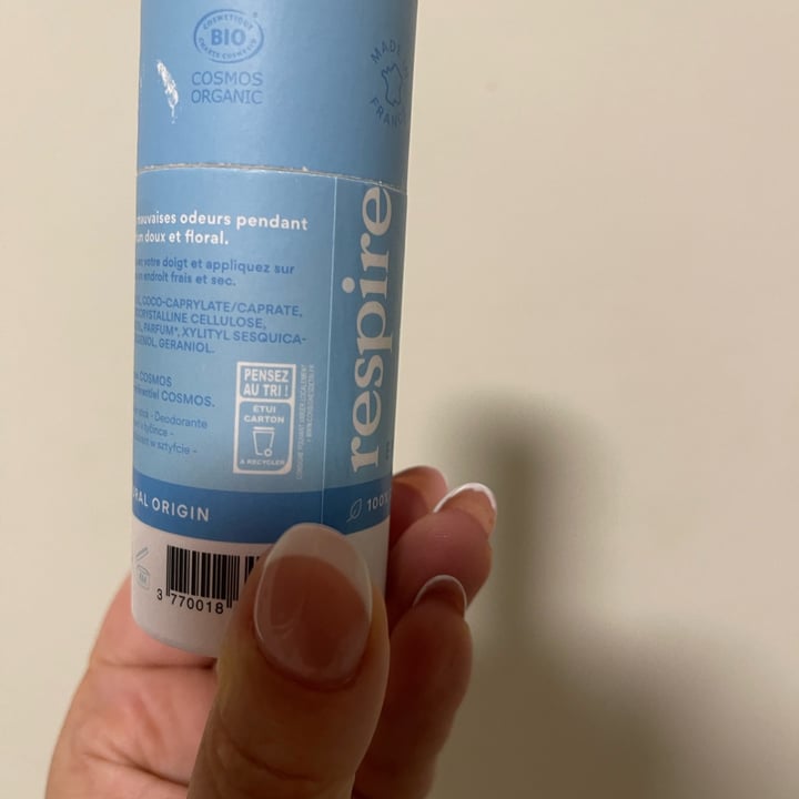 photo of good for deodorante respire shared by @giuly13 on  05 Jul 2022 - review