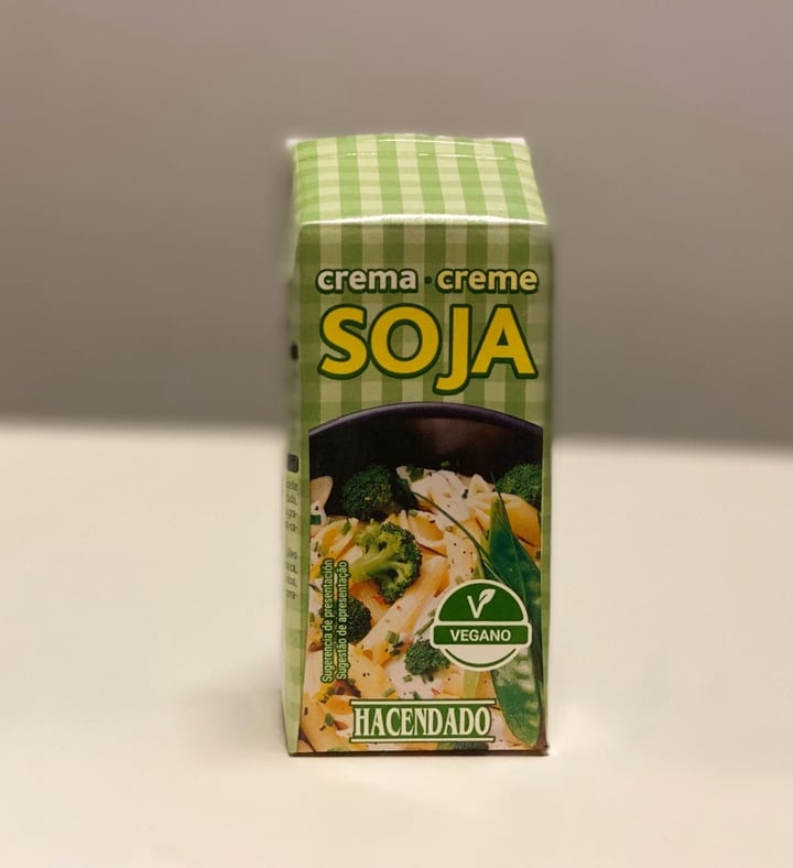 photo of Hacendado Crema de Soja (Nata) shared by @dobarganes on  11 Dec 2019 - review