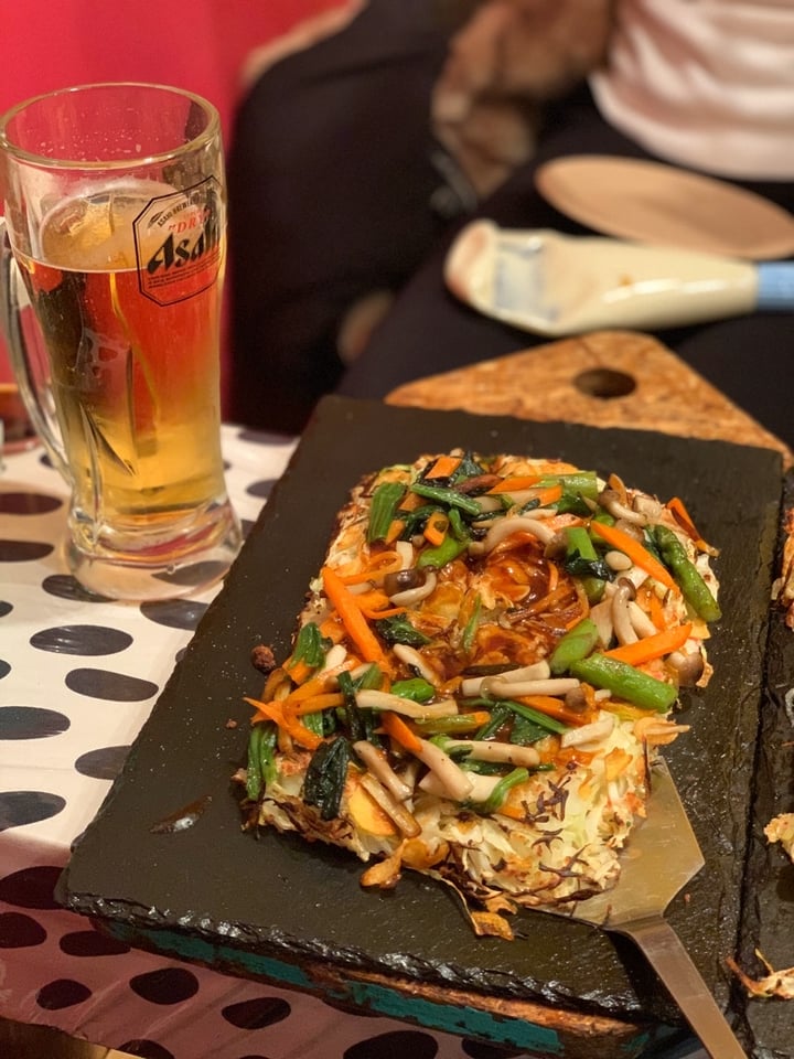 photo of OKO - Fun Okonomiyaki Bar (遊べるお好み焼き屋 ＯＫＯ) Vegan Okonomiyaki shared by @alexandramichelle on  30 Jan 2020 - review