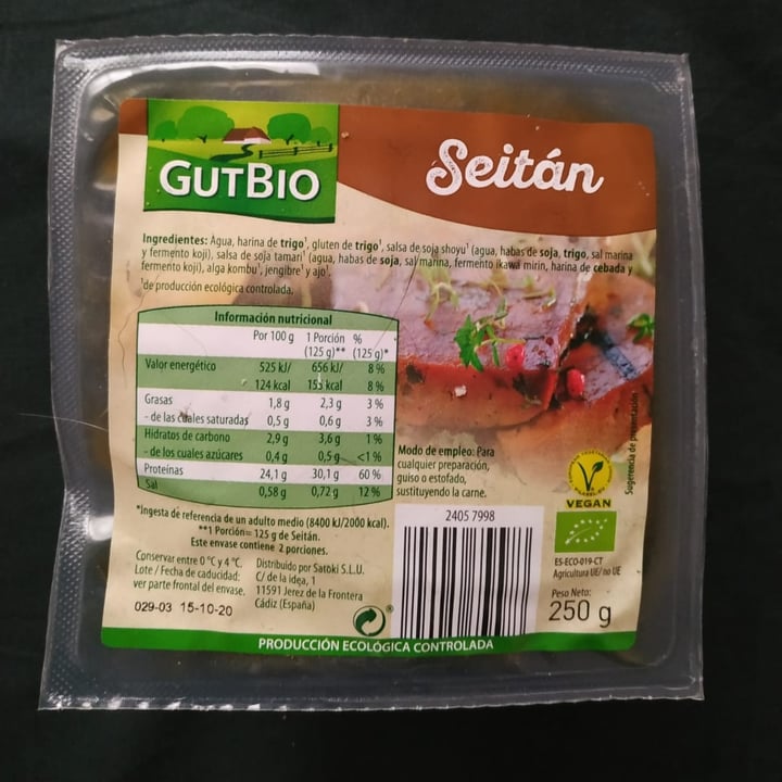 photo of GutBio Seitán shared by @katarsis on  14 Aug 2020 - review