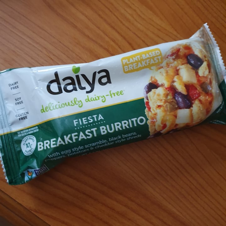 photo of Daiya Fiesta Breakfast Burrito shared by @anistavrou on  16 Aug 2020 - review
